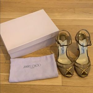 Jimmy Choo Maggie Sandals, size 37.
